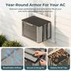 Mesh Mesh Window AC Cover Waterproof Rainproof Cover Outdoor Air Conditioning Cover  Outdoor Use
