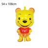 9 Pcs Winnie The Pooh Helium Foil Balloons for Birthday Party Supplies Decor