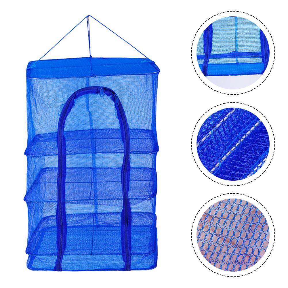 Efficient Sun Drying Net For Fruits And Fishing Gear With Foldable Design