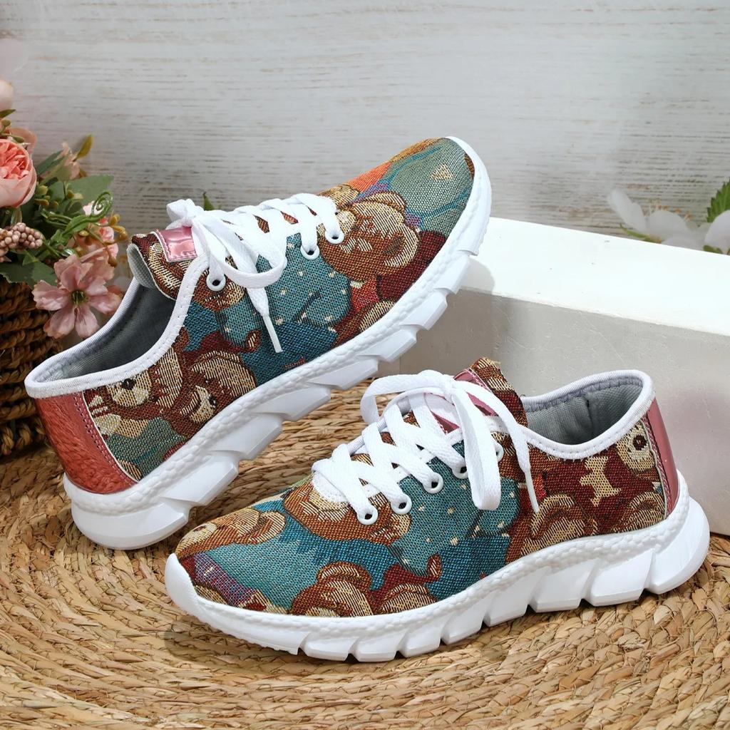 Breathable Casual Sneakers Men Women Lightweight Non-slip Trainers Soft Sole Sports Shoes for Running Jogging Walking