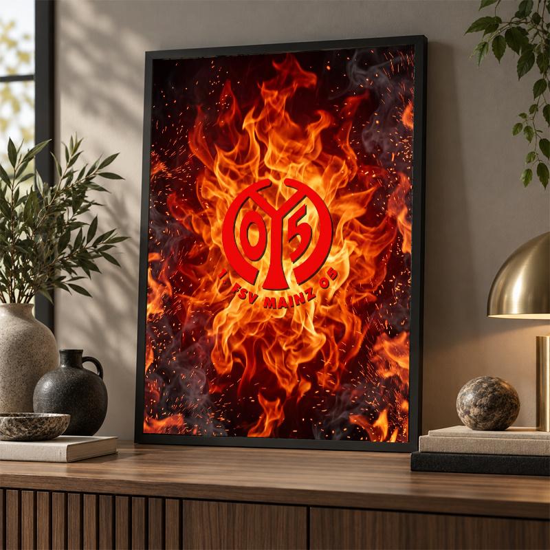 Mainz FC Diamond Painting Kit 5D Full Drill DIY Diamond Mosaic Wall Art Home Decor