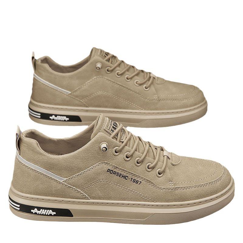 Men's Shoes New Summer Work Shoes Non-slip Wear-resistant Board Shoes Young and Young Leisure Sports Trendy Shoes Men