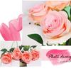 5pcs New 6 Colors Simulated Rose DIY Party Decoration Festival Supplies Vintage Silk Rose Wedding Fake Flowers Home Decor