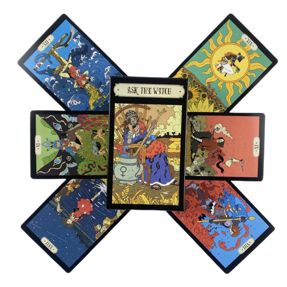 Ask The Witch Tarot Cards Plastificadas