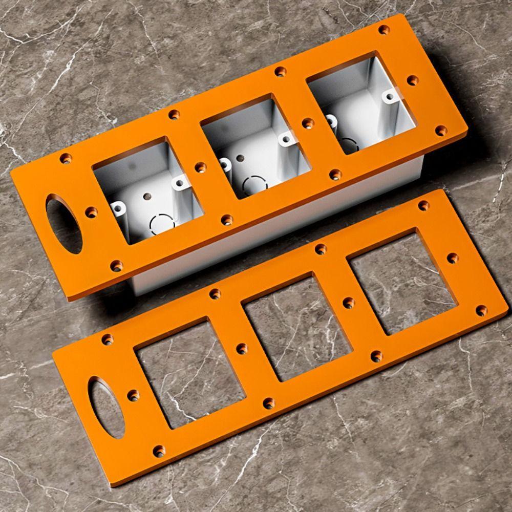 86 Type Switch Socket Bottom Template Precise Socket Bottom Box Opening Mold