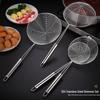 Stainless Steel Thickened Skimmer for Hot Pot, Noodles, Dumplings, Frying, and Kitchen Straining.