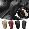 Auto Schaltmanschette PU-Leder Schalthebelabdeckung Getriebeschalthebelknauf Für XF XE XJ XJ8 X351 F Pace X Type F Type Halskette Tijera Kleidung Schlüsselanhänger