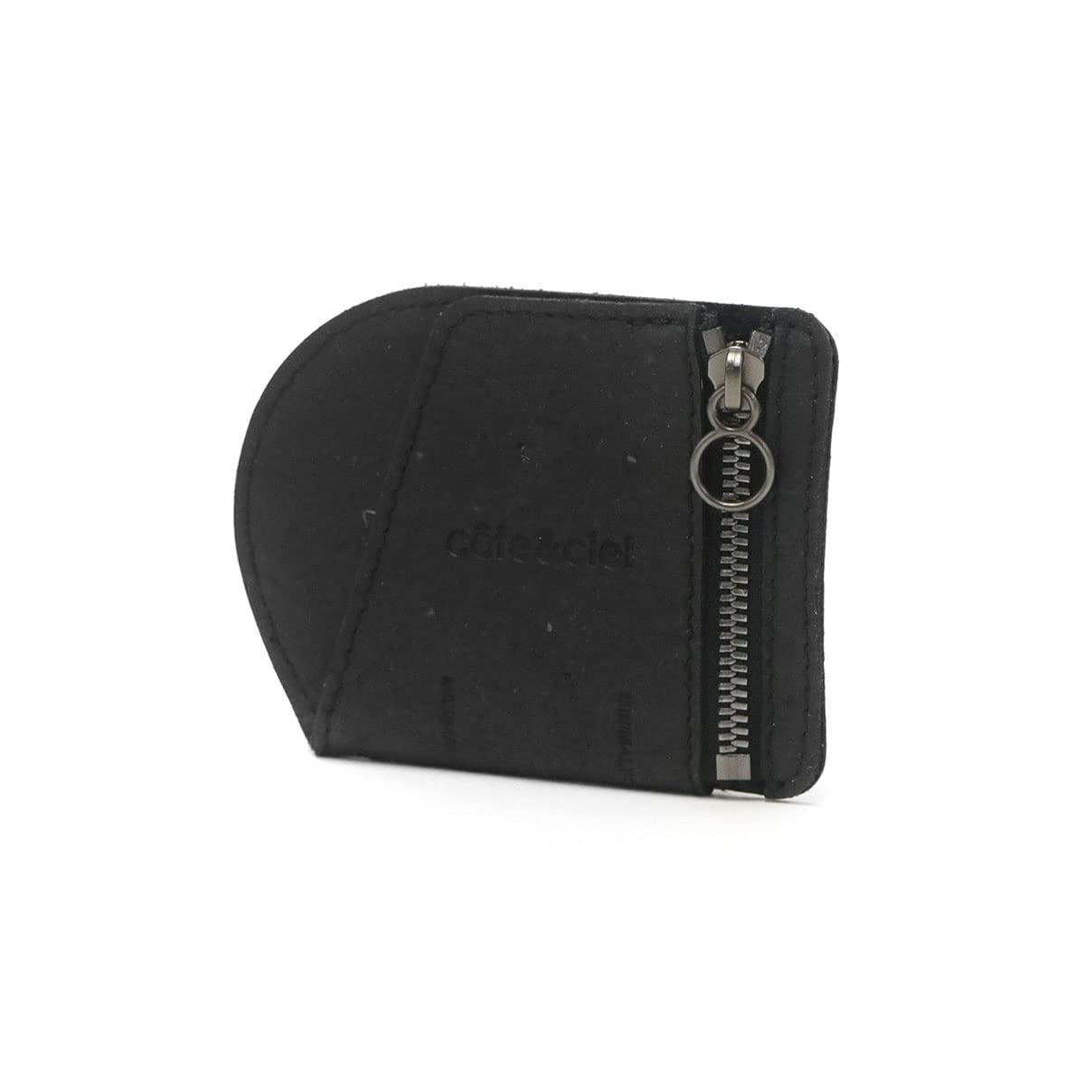 

general agent Cote Ciel Zippered Coin Purse Eco Leather Wallet [Cote & Ciel] [Japanese UNBY] & чорний