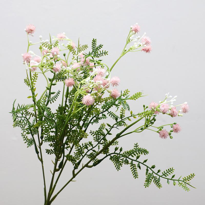 Simulation Plant Bundle Full of Star Home Decoration Wedding Simulation Flower Bundle 5 Fork Sea Urchin Fake Flower
