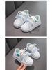 Milky Fufu Spring/Autumn Children's White Skate Shoes - Cute, Versatile, and Comfortable with Thick Soles