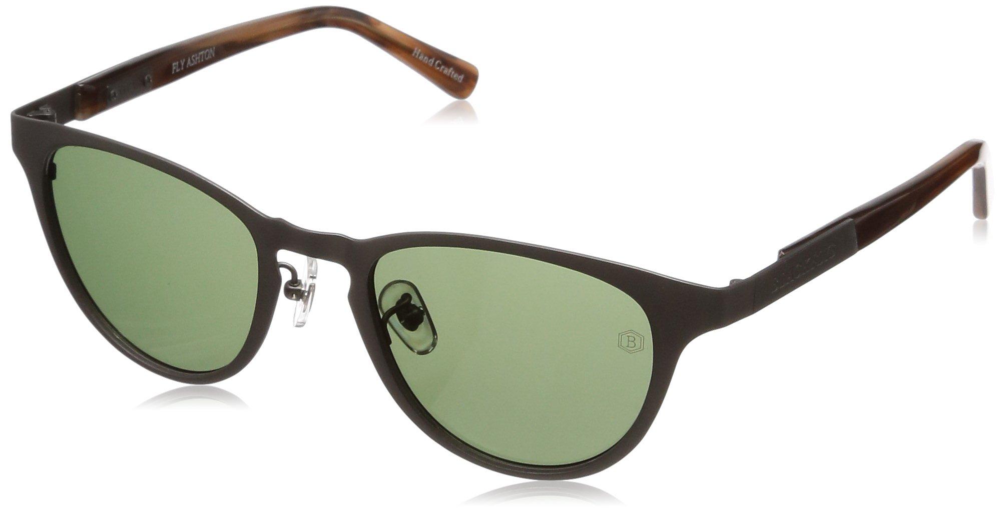 

FLY ASHTON POL Sunglasses FREE [Black Flies] Men s RAW/GRN