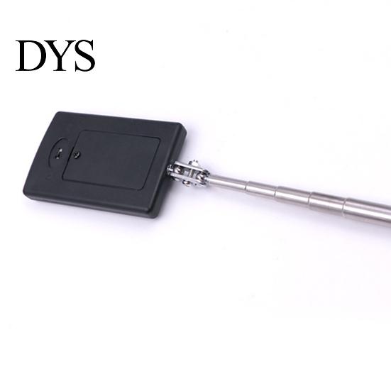 Engine Chassis Inspection Mirror with LED Light 360-degree Rotation Telescopic Rod Folding Rectangle Auto Repair Detector Detection Universal