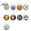 Sparkly Window Hanging Decoration Diamond Art Suncatcher Kit, DIY Sun Catcher Craft Home Decor Acrylic Decoration, Faux Project for Adults 5D