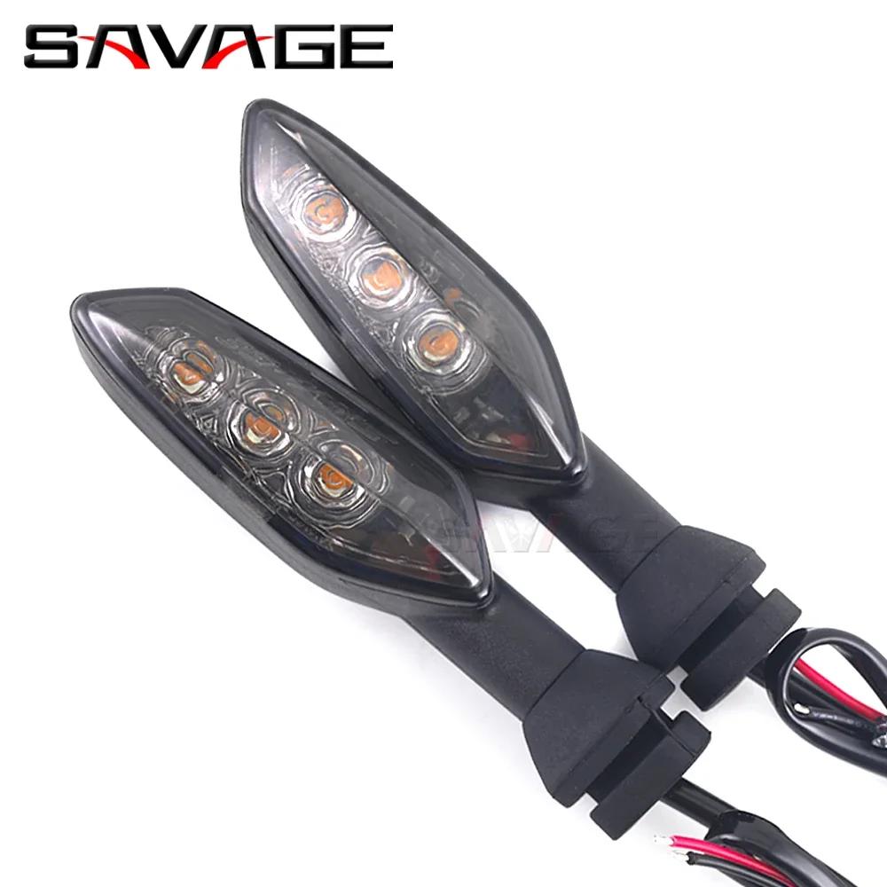 

LED Turn Signal Light For DUCATI MONSTER 659 696 796 797 821 1100 1200 Streetfighter 848 1100 V2 V4 Motorcycle Flasher LED Light Smoke 2PCS