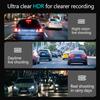 Rearview Mirror Dash Cam for Cars 10inch 2K HD WIFI Touch Screens Car DVR Stream Media Car Recorder Dual Lens Car Assecories