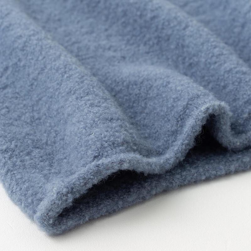 Sinuofude Damen Wollmischung Rollkragenpullover