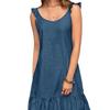 Summer Ladies Solid Color Casual Loose Camisole Fashion Dress