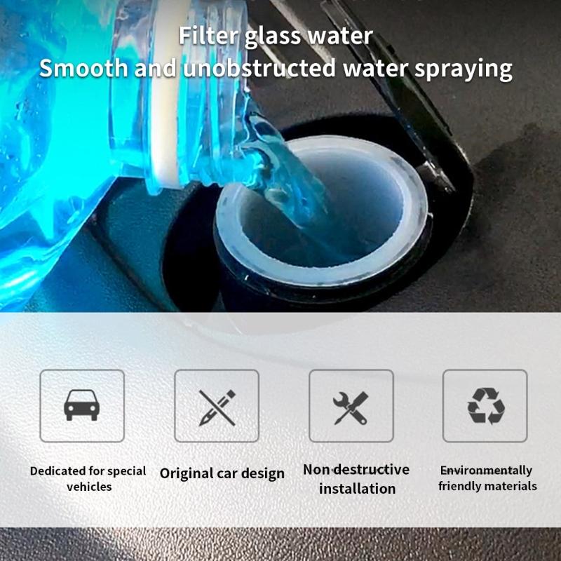 Auto-Scheibenwischer-Filter-Sieb Geeignet für Glaswasser-Einfülltrichter Auto-Scheibenwischer-Wassereinlass-Filter