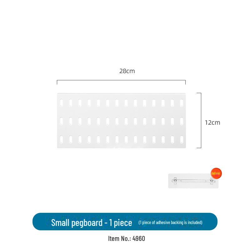 Punch-Free Wall Storage Rack for Dorm, Kitchen, Bathroom