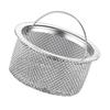 Sink Strainer Stainless Steel Prevent Blocking Kitchen Sink Drain Basket for Home Use
