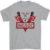 INGSOC George Orwell English Socialism 1994 Mens T-Shirt 100% Cotton