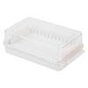 Butter Storage & Cutter Box with Lid and Divider for Fresh-Keeping Bread