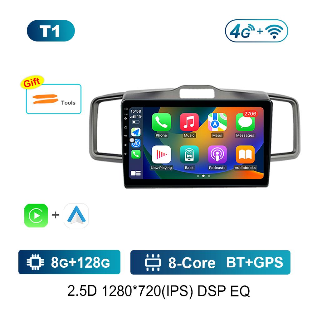 Android System HD Screen for Honda Freed 2008 - 2016 Car Radio Multimedia player WiFi+4G Head Unit Navigation GPS DSP Stereo