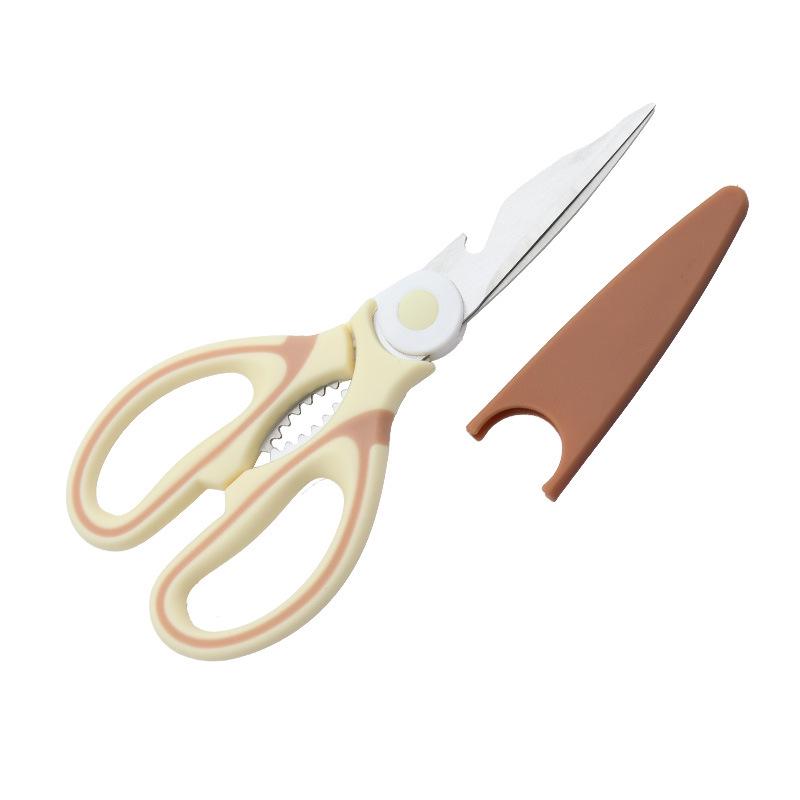 Heavy-Duty Multipurpose Kitchen Scissors for Cutting Poultry, Bones, and BBQ – Stainless Steel.
