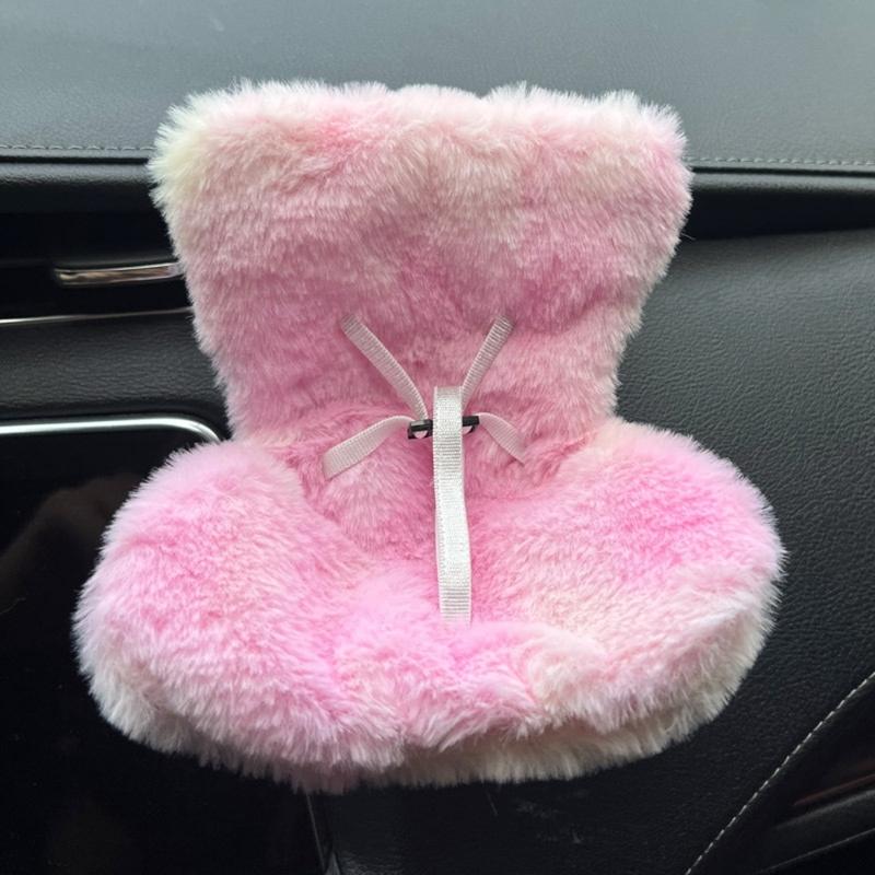 Adjustable Safety Strap Doll Furry Sofa Car Vent Clip Holder For Decorative Displays 10-17cm Figures