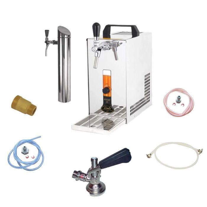 Tireuse à bière - ICH-ZAPFE.DE - PYGMY 20/K - 25 l/h - colonne à bière incluse - inoxydable