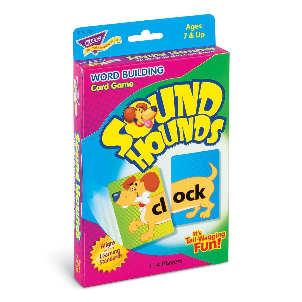 Trend English Vocabulary Card Game Match 2 Cards To Make Words Trend Sound Hounds Learning Game T-76302