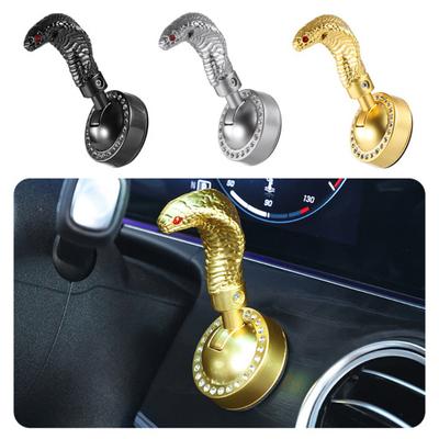 Car Start Stop Button Snake Pattern Decorative Cover Easy Installation Car Start Button for Most