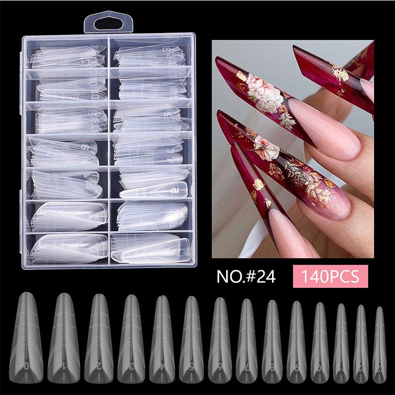 70/140/150 szt. Nailpop Podwójny System Formy do Paznokci Przedłużanie Końcówki Sztucznych Paznokci Formy Górne Do Paznokci Forma do Budowania Żelem Narzędzia Artystyczne