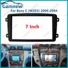 7 Inch 2DIN Car Fascia Radio Panel For BENZ W203 W209 W463 Viano Vito W639 Frame Kit Install Facia Face Plate