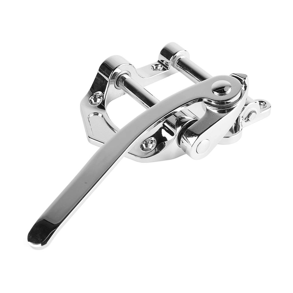 Guitar Tremolo Vibrato Bridge Tailpiece with Small Rocking Rod Jazz Electric Guitar Bridge Tailpiece
