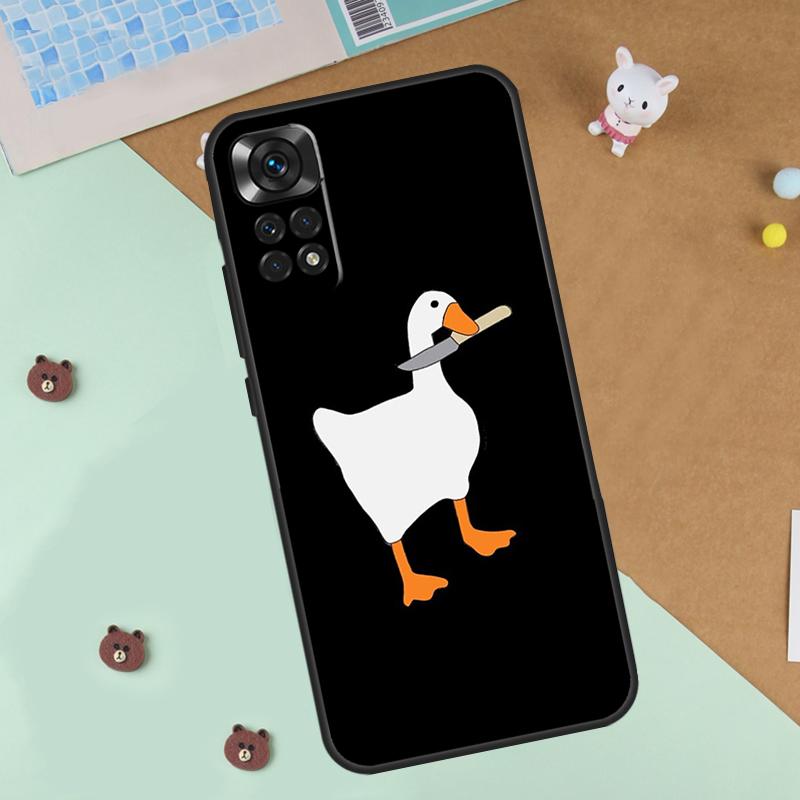 Süße Cartoon-Enten-Hülle Für Xiaomi Redmi 14C 10C 12C 13C Hülle Für Redmi Note 13 Pro 14 9 10 11 12 10S 11S 12S