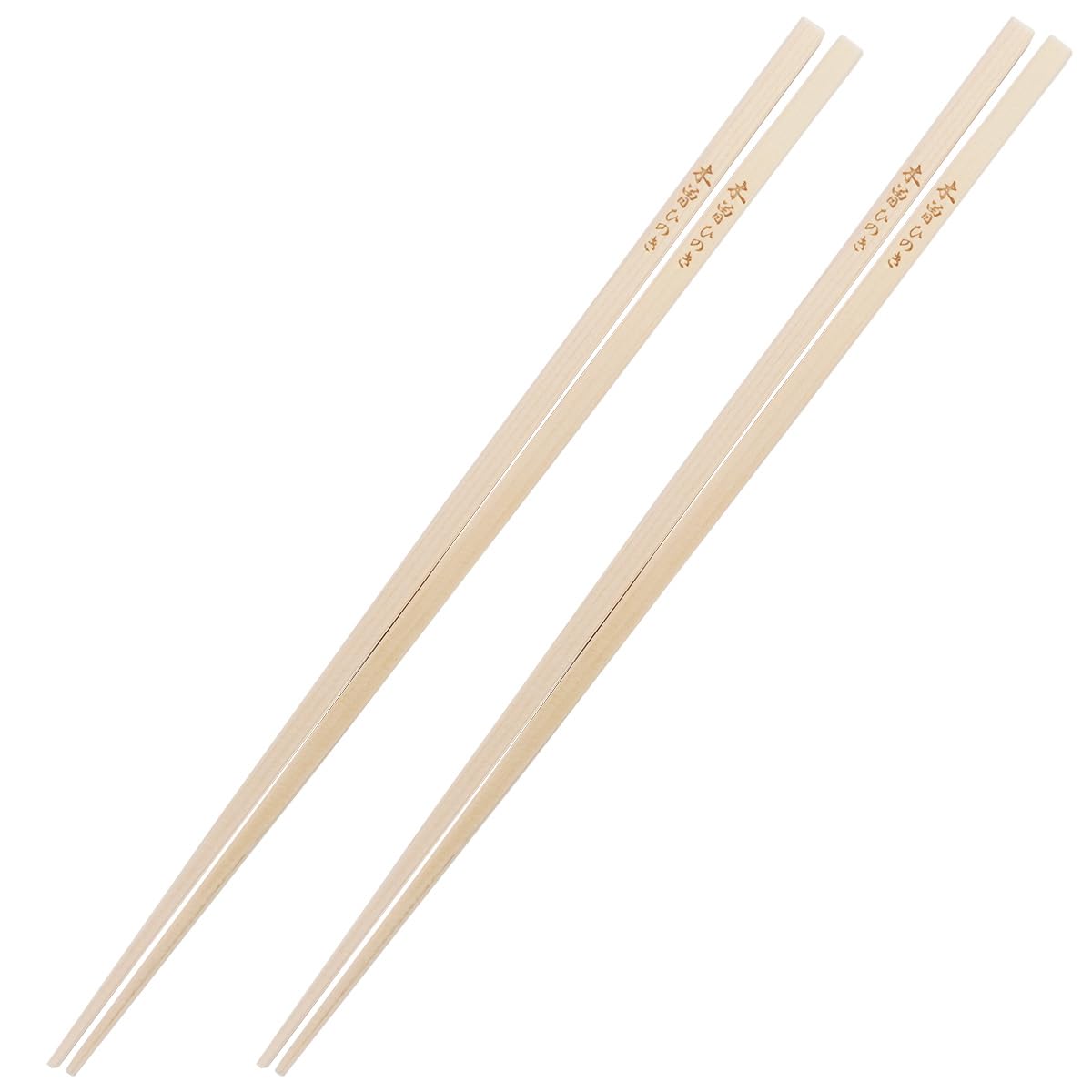 Cooking set of 2 made from Kiso cypress 30cm made in chopsticks, pairs, wood, long, unpainted, Japan.