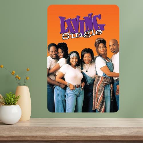 

Living Single Classic TV Show Metal Poster Sign 20x30cm（7.8x11.8inch）