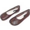 [Hato] Tabi Pumps, Women's Flat Shoes, Ballet Shoes, Split Toe, Stylish, Comfortable, Painless, Rubber Sole, Trendy, Casual, Elegant, Spring/Summer, E