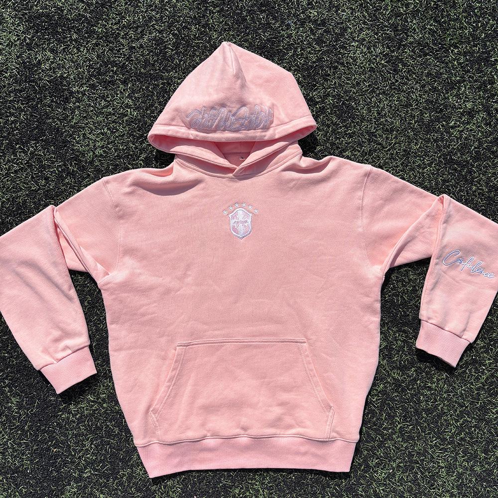 

Cross-border Pink Casual Shorts and Round Neck T-shirt Set Small