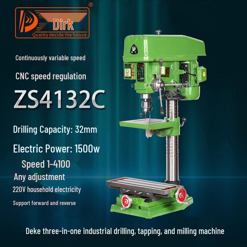 Deke Z516BC 16mm High Power 750W Bench Drill Press & Mill Machine