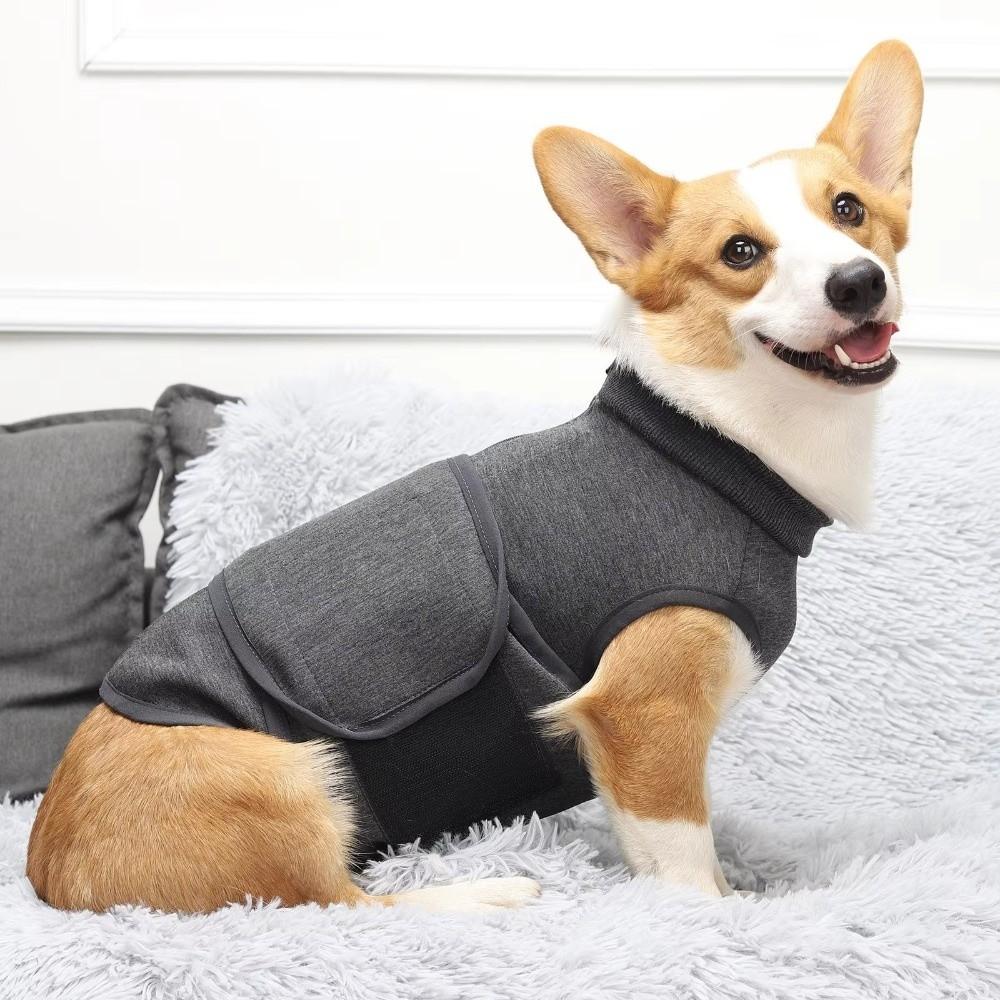 Comfortable Dog Anxiety Jacket Stretchy Pullover Pet Soothing Clothes Thunder Anxiety