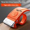Metal 2-Inch Transparent Tape Cutter and Sealer - Adhesive Tape Holder & Sealing Machine