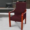 Retro Wooden Chair Slipcover Solid Color Elastic Chinese Style Boss Armrest Chair Protector Cover Home Decor Furniture Covers