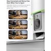 A25F-1080P HD Camera Automatic Cat Feeder With 5Gwifi Pet Cat Smart Food Kibble Dispenser Feeder For Cats Dog