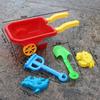 Popular Large Plastic Beach Toy Car Sandglass Set for Kids - Perfect for Sand and Water Play, Bath Time, and Recreation.