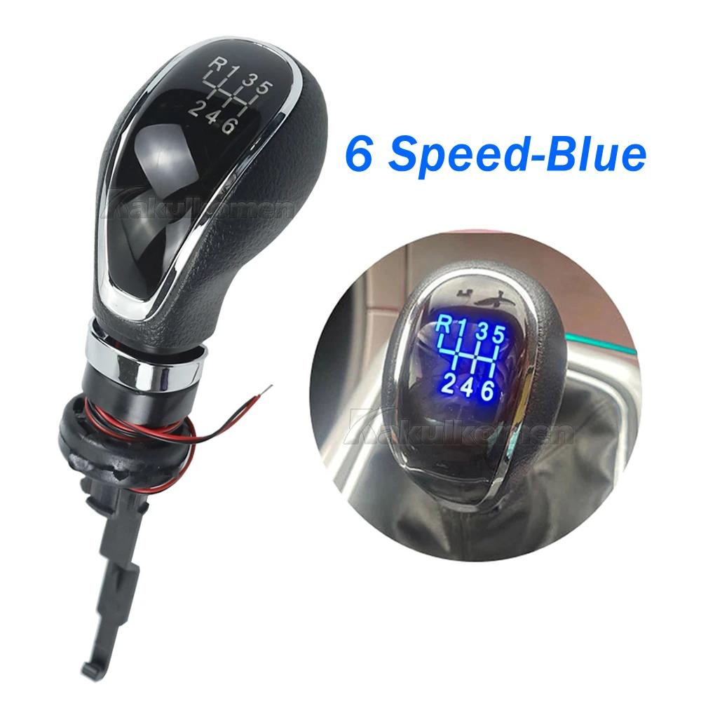 LED 5 6 Speed Car Gear