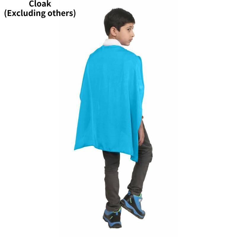 Short Kids Halloween Cloak For Stage Performance And Cosplay In Vibrant Colors