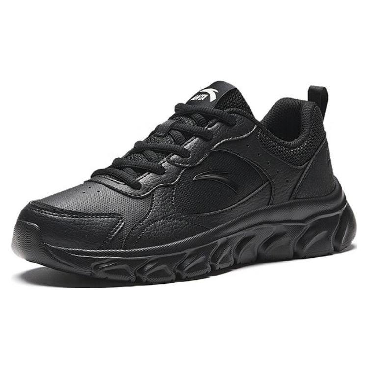 Anta Versatile Cushioning Breathable Low top Running Shoes Women's Black 922345580-7