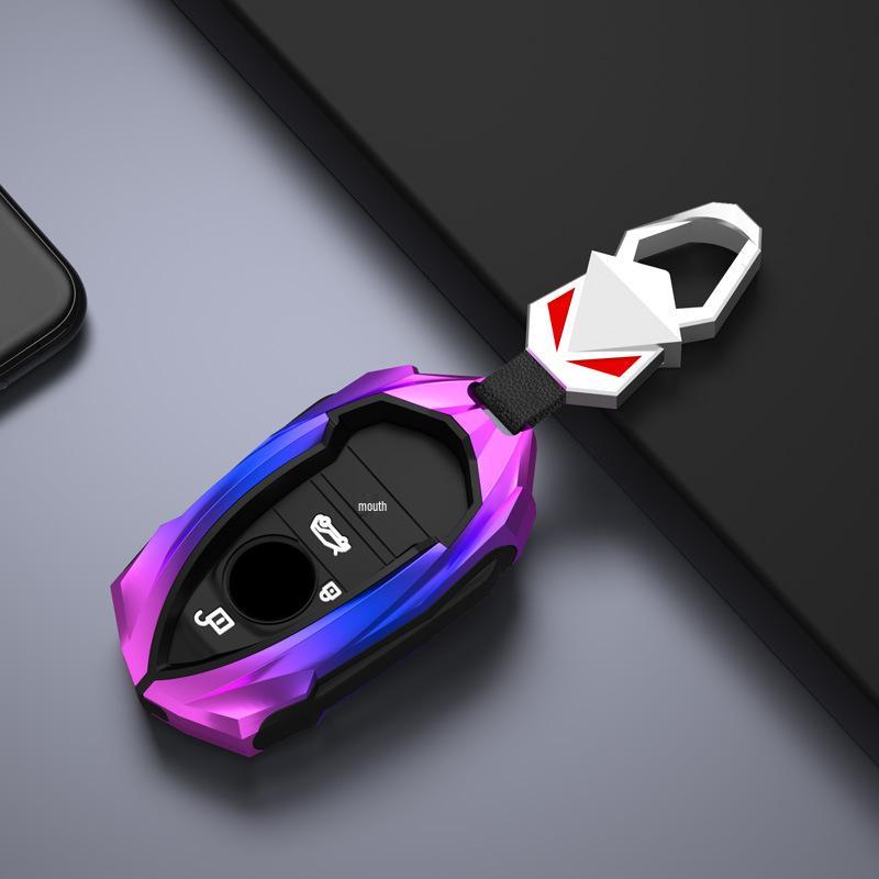 Pouzdro na klíč BMW i3/i8: Kovový kryt a přezka pro dálkové ovládání